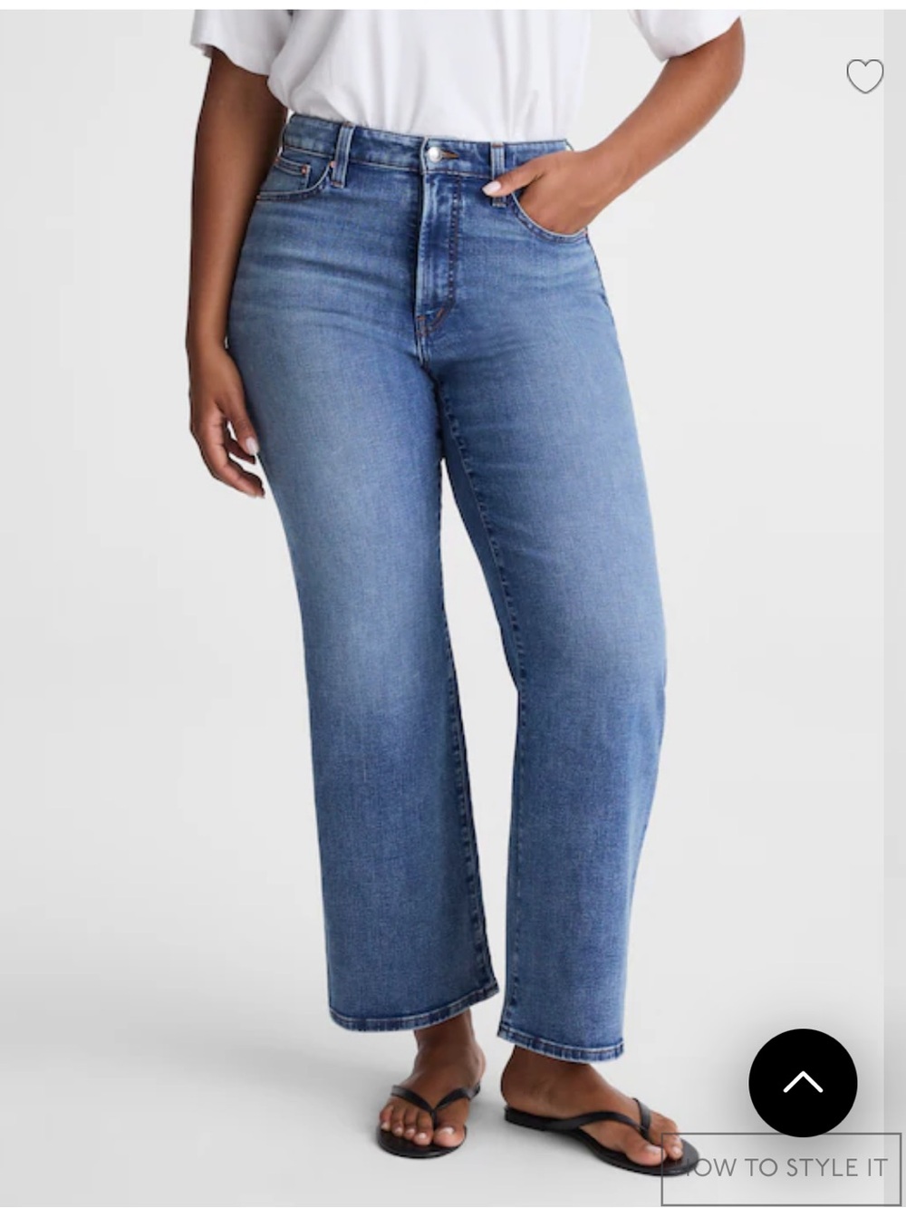 Madewell Curvy Perfect Vintage Wide Leg Crop Jeans